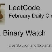Daily Leetcode 2149 Feb 17 2026 401 Binary Watch