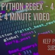 Learn Python Programming 17 Regular Expressions Part 4 Regex
