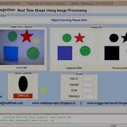 Real Time Shape Recognition Using Matlab Project FINAL YEAR PROJECT