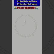 Pydroid3 Logo Using Python Turtle Graphics Python Turtle Graphics Drawing Shorts Youtube Pydroid3