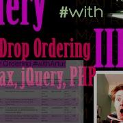 JQuery UI Sortable 3 4full PHP JS Ajax Per Ordinare Lista Drag Drop WithArtur Obiv It