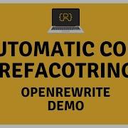Automatic Large Scale Java Code Refactoring With OpenRewrite