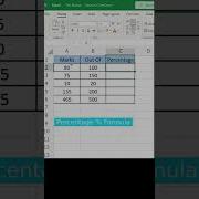 How To Calculate The Percentage In Excel Formula
