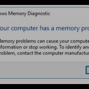 Исправление ошибки В вашем компьютере проблемы с памятью на ПК с Windows