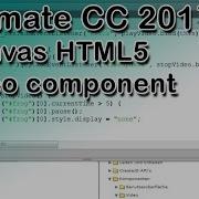 Animate CC 2017 New Video Component Canvas Engl