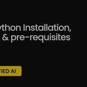 Python Installation Setup Pre Requisites Simplified AI Course