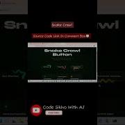 Snake Crawl Button Creepy Cool Button Animation HTML CSS JavaScript