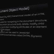 Javascript And Document Object Model Part II