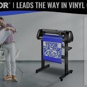 VEVOR Vinyl Cutter Machine Cutting Plotter 34in Bluetooth SignMaster Kit Bundle