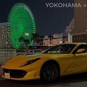 Ferrari 812 Superfast Night Drive Yokohama Daikoku PA POV 4K