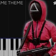 SQUID GAME THEME EASY Piano Tutorial
