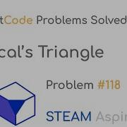 LeetCode Problems Solved Problem 118 Pascal S Triangle Easy