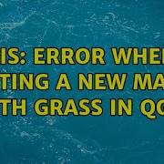 GIS Error When Creating A New Mapset With GRASS In QGIS 3 Solutions