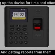 Hikvision Time And Attendance Activation And Setup For DS K1A802MF