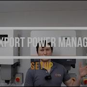 Solis EPM Setup Export Power Manager