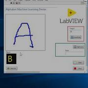 51 Machine Learning Python And LabVIEW Recognizing Hand Written Alphabet