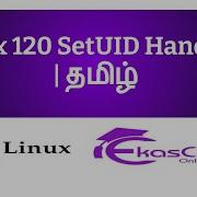 Linux 120 SetUID Handson Ekascloud Tamil