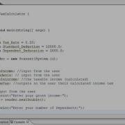 9TH Java Tutorial Part2 Income Tax Calculator