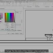 Show Hidden Line Line Style