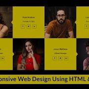 Как создать дизайн раздела Команда с помощью HTML и CSS Пошаговое руководство по веб дизайну
