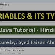 VARIABLES IN JAVA TYPES OF VARIABLES IN JAVA JAVA BEGINNERS VIDEOS HINDI URDU