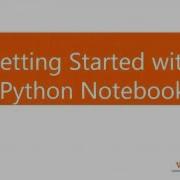 Getting Started With IPython Notebook