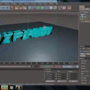 Exploding Text Rendering And Key Framing Cinema 4D