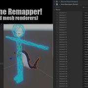 Unity Mapping Bones To A Skinned Mesh Renderer