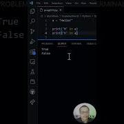 Python Using Membership Operator With Strings Python Strings Shorts Hindi ह द