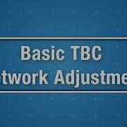 Can Learn Basic TBC Network Adjustment