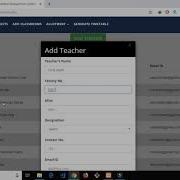 Computer Science Time Table System In PHP And MySQL Source Code Projects
