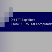 DIT FFT Explained