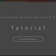 Facebook Events Version 4 0 Countdownplus