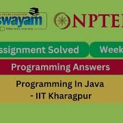 Programming In Java Week 9 Programming Assignment My Swayam Nptel Nptel2025 Myswayam
