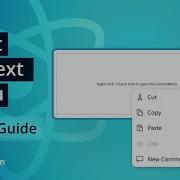 React Context Menu The Ultimate Feature Walkthrough