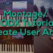 Yamaha Montage Montage M MODX MODX Tutorial Create User Arpeggios