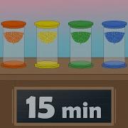 15 Minute Timer Rainbow Sand