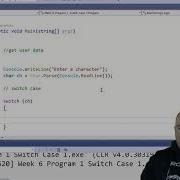 ERT207 Week 6 Program 2 Switch Case Multiple Conditions