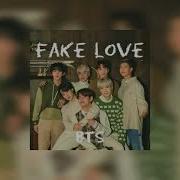 Fake Love BTS Sped Up And Reverb Nightcore