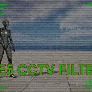 Unreal Engine 5 CCTV Post Process Effect