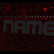 Rotating Name Cube Explosion Intro