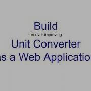 Build Unit Converter As Python Web Application In Python Learn Python From Scratch 0 Kovolff