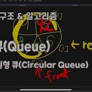 큐 원형 큐 Circular Queue 개념 설명 FIFO First In First Out