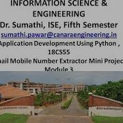 VTU PYTHON 18CS55 M3 L7 Email Extractor