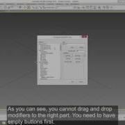 How To Create Your Own Modifier Sets In 3D Studio Max