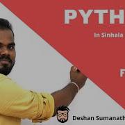 Functions Python In Sinhala AL ICT SE CS IT UG