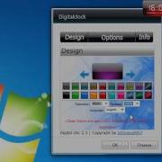 Digital Clock Windows 7 Gadget