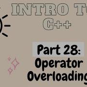 Operator Overloading In C Introduction To Programming With C Part 28
