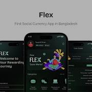 Flex App Design By Polygon Bangladesh S First Social Currency App UI UX Showcase
