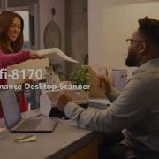 Fast Double Sided Document Scanning With Intelligent Paper Protection RICOH Fi 8170
